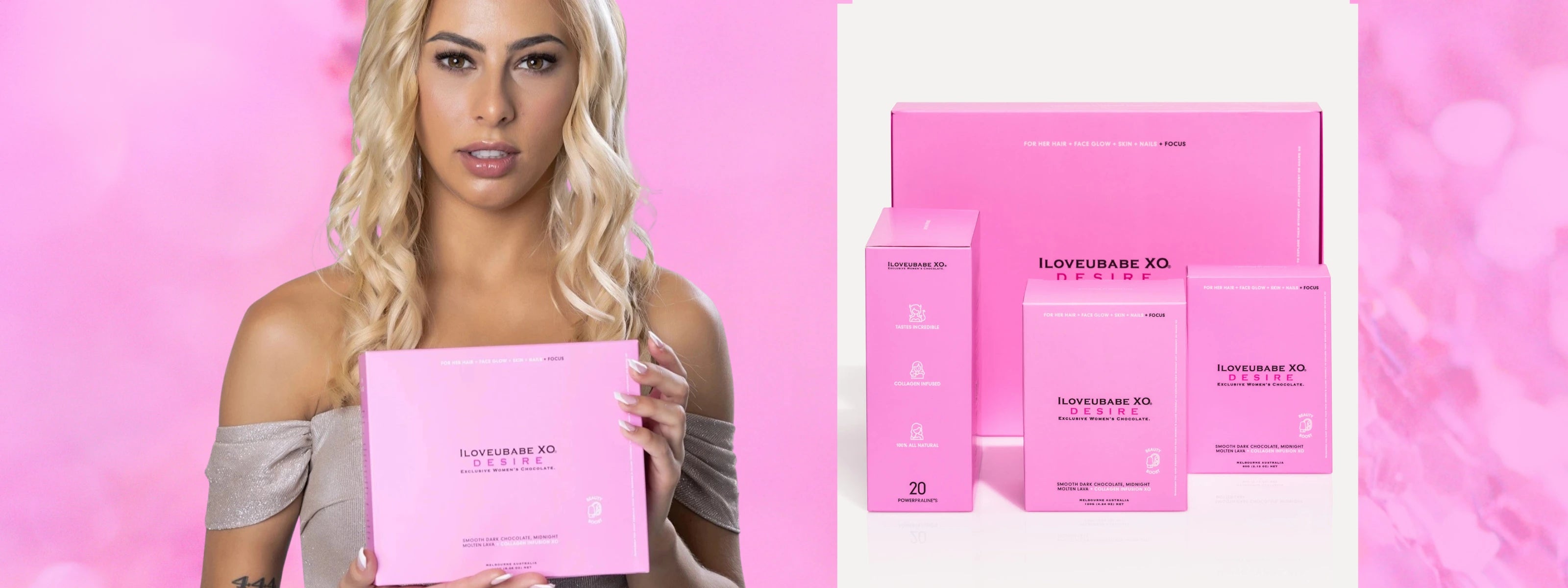 Chocolate Gift Boxes Good For Your Hair, Face-Glow, Skin, Nails + FOCUS
RICH MOLTEN LAVA • COLLAGEN • NATURAL