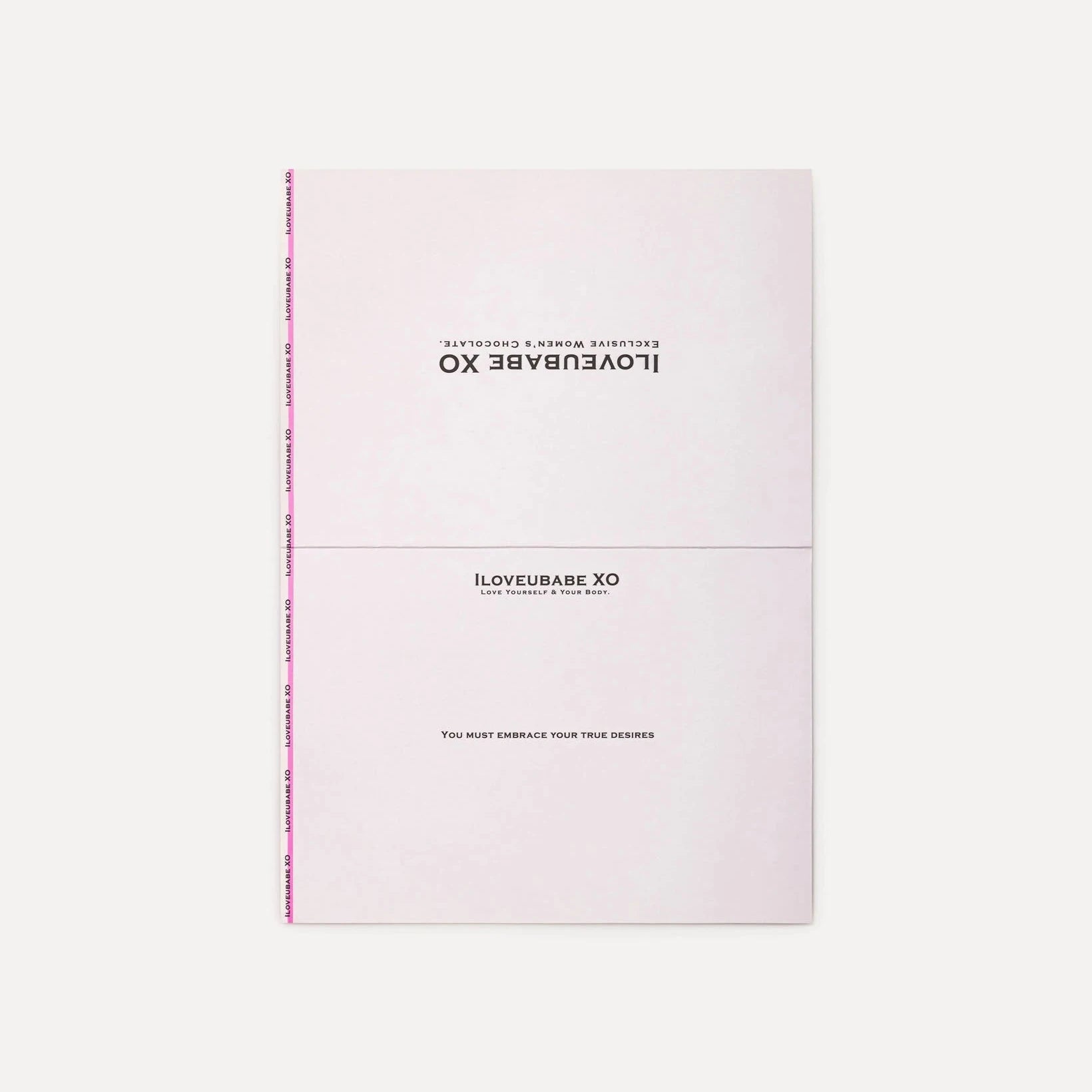 Gift the ILOVEUBABE XO® DESIRE EMPOWERMENT GIFT CARD to inspire her to embrace her true desires. Celebrate her journey of self-exploration and empowerment.