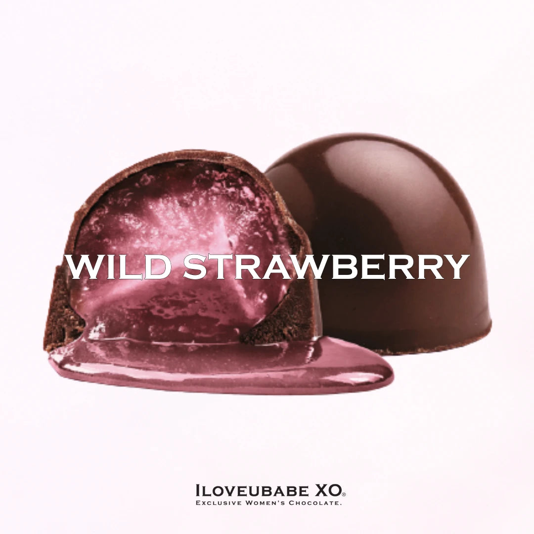 BEAUTY BOOST - SMOOTH DARK CHOCOLATE, FREE & WILD STRAWBERRIES + COLLAGEN INFUSION XO