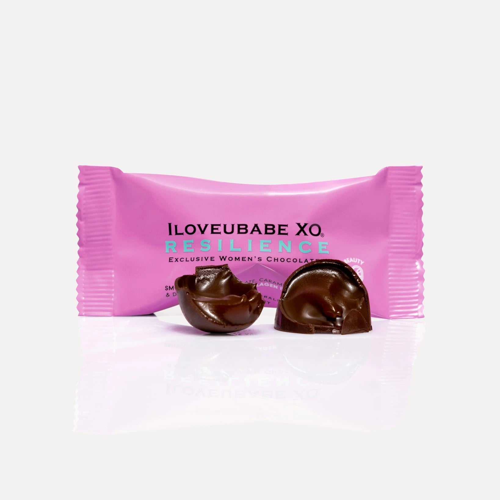BEAUTY BOOST - SMOOTH DARK CHOCOLATE, SMOKEY CARAMELIZED LATTE & DEEP OCEAN SALTS + COLLAGEN INFUSION XO